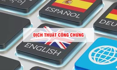 Dịch thuật công chứng